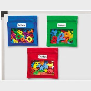 Magnetic Pockets - Set of 3 (empty pockets)